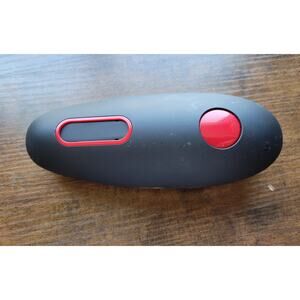 Black/Red Smooth Edge Electric/Battery Can Opener - 6-1/2” - Used